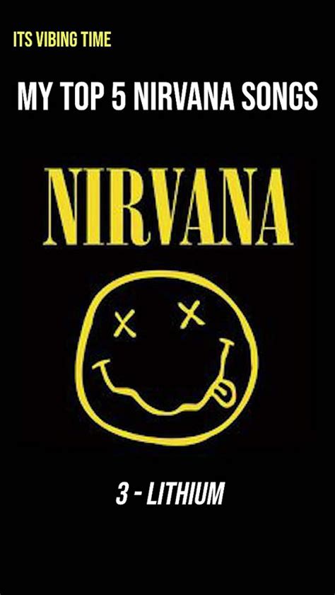 Ranking My Top 5 Nirvana Songs Which Songs Do You Think Should Be On