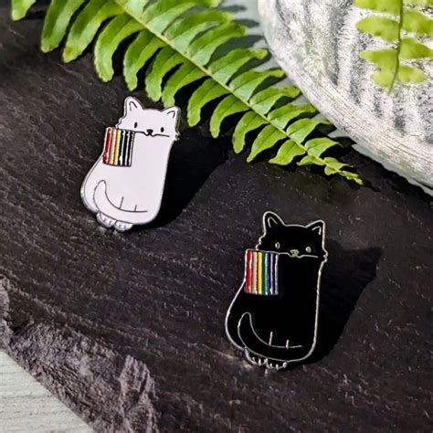 Lesbian Pride Enamel Pin Etsy