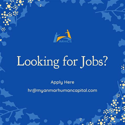 Myanmar Human Capital Solutions On Linkedin Hiring Mhcs Finance