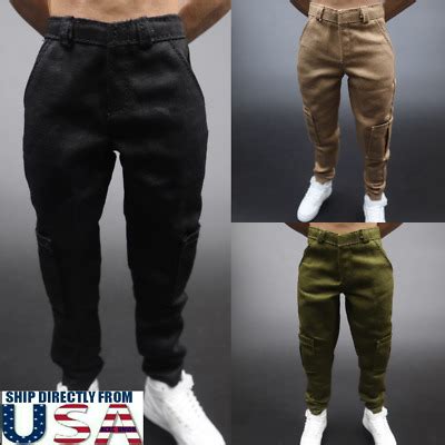 Men Cargo Pants For Hot Toys Worldbox TBLeague Coomodel Male Figure USA EBay