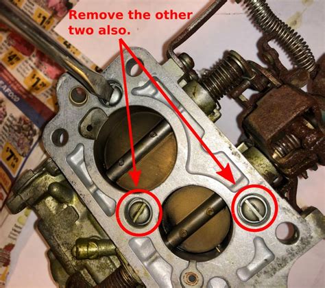 Toyota R Carburetor Disassembly