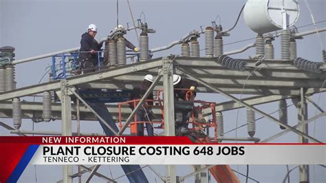 Leaders React To Planned Closure Of Kettering Tenneco Plant Youtube