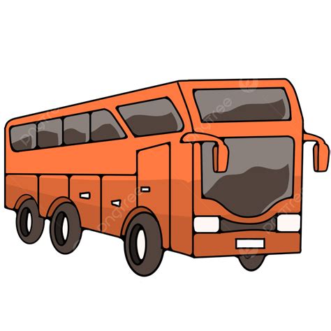 Gambar Bis Merah Bis Mobil Bus Clipart Bus Png Transparan Clipart