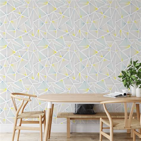 Peel and Stick Wallpaper Geometric Modern Removable Wallpaper - Etsy