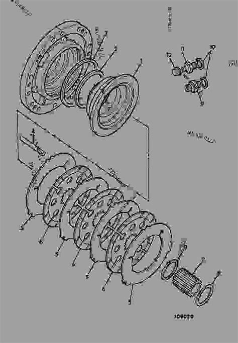 Brake Assembly Construction Jcb 1400b 4 Regular Backhoe Loader