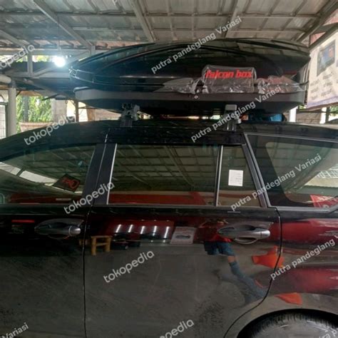 Jual Roof Rack Bagasi Atas Mobil Model Box 600 Plus Cross Bar Kota