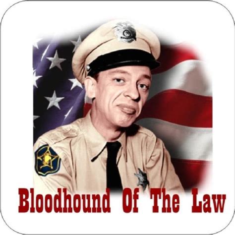 Dropship Set Of 4 Coasters Barney Fife Bloodhound Of The Law To Sell