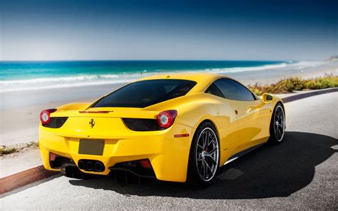 Yellow Ferrari wallpaper | 2560x1600 | #76185