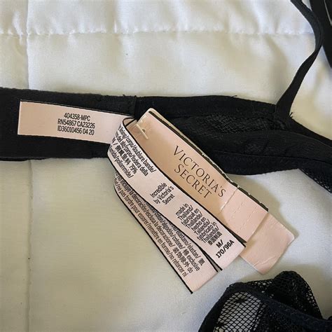 Victorias Secret Black Lace Lingerie Open Back And Depop