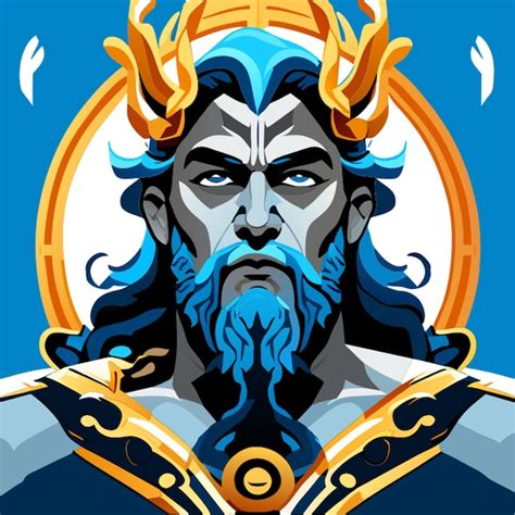 Hades greek god vector illustration | Premium AI-generated vector