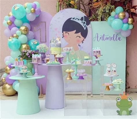 Tem Tica De La Princesa Sapo Birthday Parties Princess Party Birthday