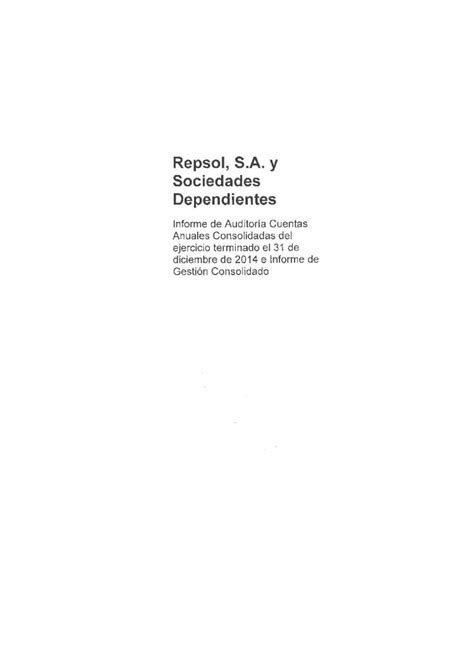 Pdf Cuentas Anuales E Informe De Auditor A Consolidados Pasivo