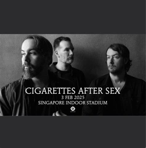 Cigarettes After Sex Concert Ticket Tickets Vouchers Event Tickets On Carousell