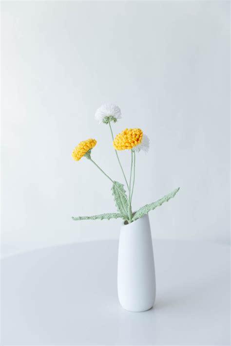 Hookok Table Flower Crochet Dandelion Hookok