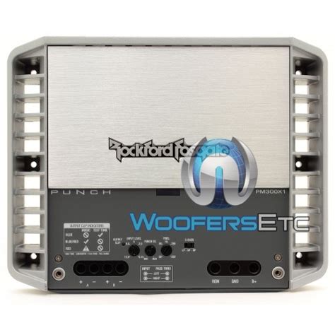 Rockford Fosgate Pm X Monoblock Punch Series Class Ab Marine Amplifier