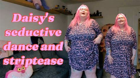 BBW Daisy Seductively Dances And Performs A Striptease For You DisabledDaisyBBW Clips4sale