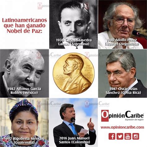 Estos 16 Latinos Han Ganado Un Premio Nobel 6 El De La Paz