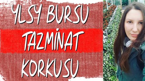 YLSY MEB BURSU Tazminata Kalmaktan Korkmak Binlerce kisi borç