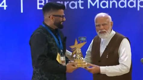 Modi Presents First Ever National Creators Awards News Today First