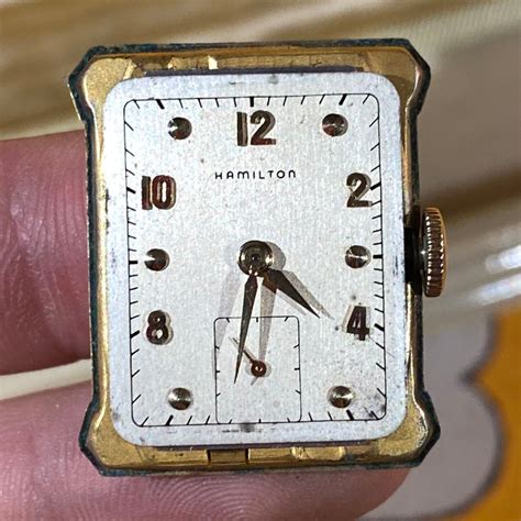 1950 Vintage Hamilton Milton 14k Gf Caliber 982 19j Mens Watch Etsy