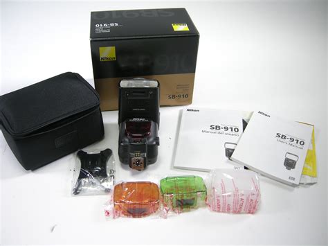 Nikon SB-910 Speedlight – Camera Exchange