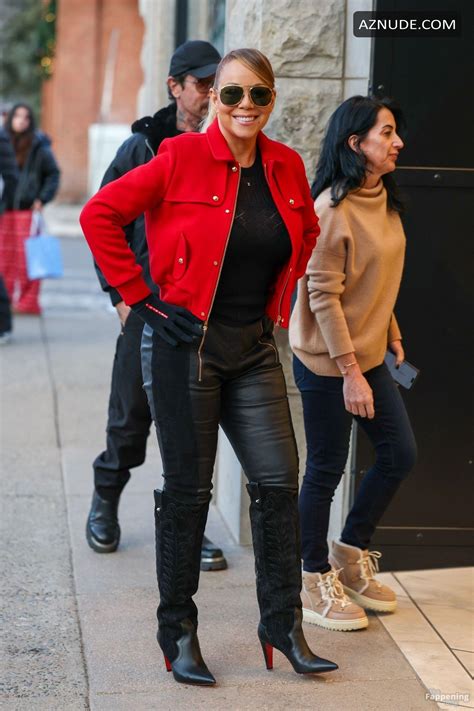 Mariah Carey Sexy Spotted Showing Off Her Hot Curves While Shopping In Aspen Aznude