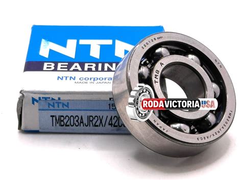 NTN JAPAN TMB203AJR2X/42C4 Deep Groove Ball Bearing, Open, No Seals ...