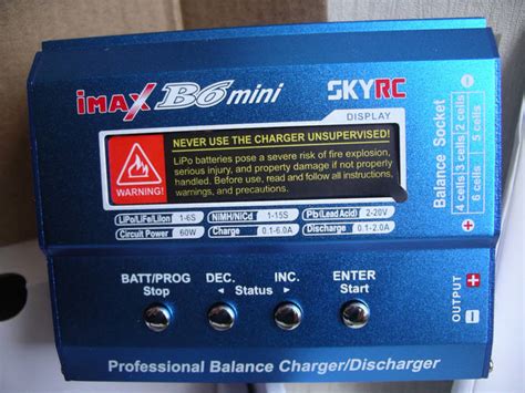 Купити IMAX B6 mini SkyRC оригінальний зарядний пристрій + блок ...