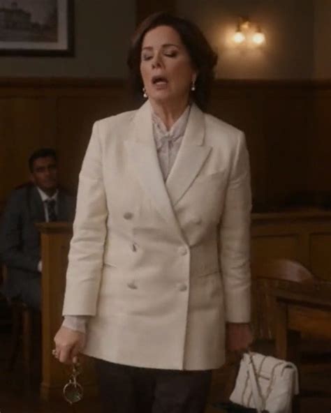 Marcia Gay Harden So Help Me Todd White Blazer Hlj