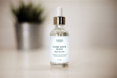 Tame Your Mane Essential Oil Hair Serum - Kelly Kruger Brooks + Madison ...