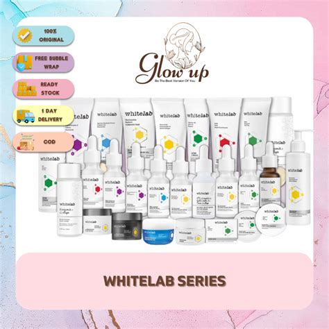 Jual WHITELAB Brightening Series Face Body Serum Facial Wash Day