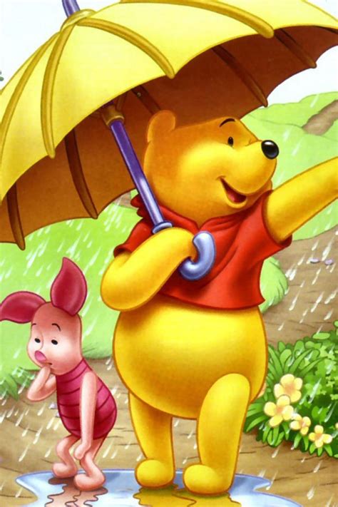 Pooh And Piglet In The Rain With Images Winnie The Pooh Pictures