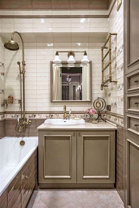 Сад английской розы | Небольшие ванные комнаты, Ретро ванные комнаты ...