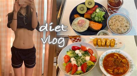 【ダイエット】14キロ痩せた私のダイエット中の食事！しっかり食べて痩せるvlog Youtube