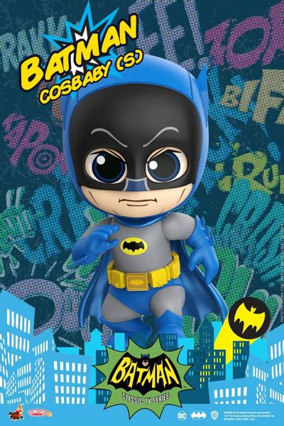 Hot Toys Cosbaby Batman Classic Tv Series Mini Cosb