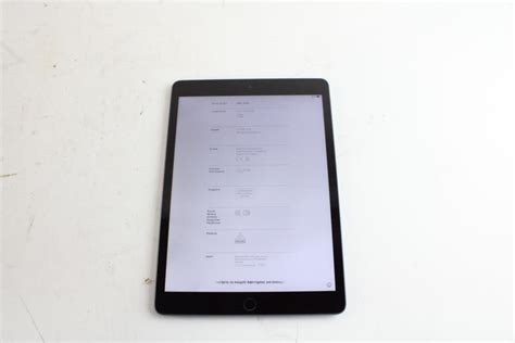 Apple Ipad Th Gen Activation Locked Sold For Parts Property Room