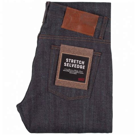 Naked Famous Weird Guy Stretch Selvedge Indigo 01333 IND STRETCH SELVDG