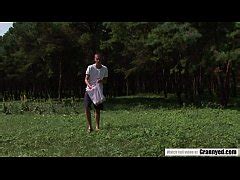 Desperate Granny Ilona Finds A Welcome Surprise Hard Dick At The Field Free Mobile Porn Videos