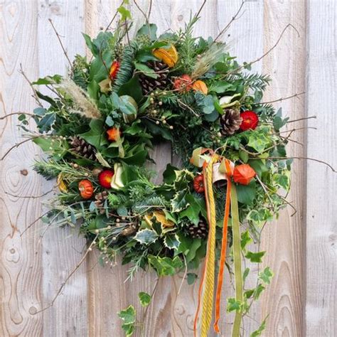 Christmas wreath inspiration - Flowers from the Farm