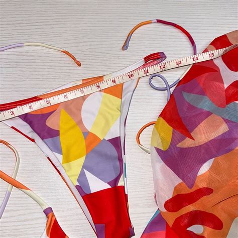 Colorful Bikini Set On Carousell