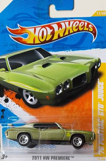 Hot Wheels Premiere Pontiac GTO Judge Universo Hot Wheels