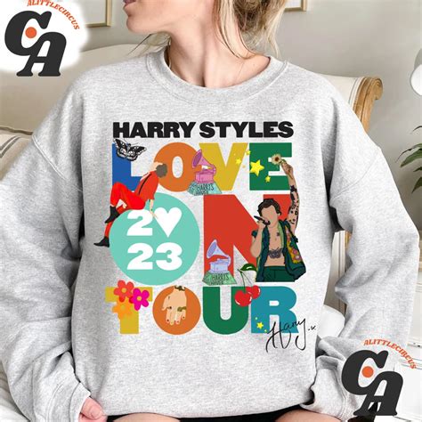 Cheap Harry Styles Love On Tour 2023 Creneck T Shirt , Harry Styles ...