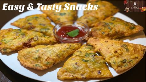 Easy And Tasty Snacks Quick Snack Recipe Youtube