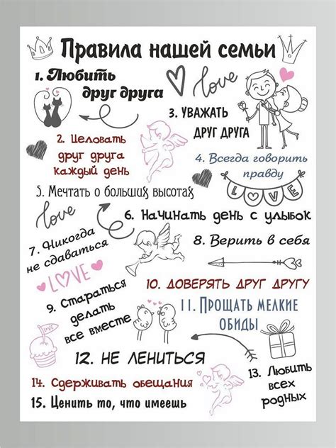 Правила дома в картинках для детей - Фотобанк PhotoSreda.ru