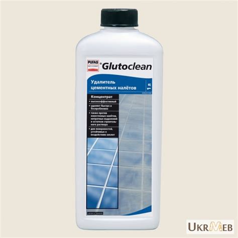 Продам/купить удалитель цементных налетов с плитки Glutoclean Pufas ...