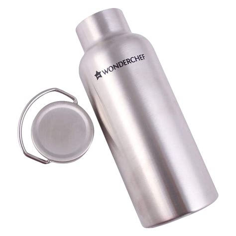 Buy Wonderchef Milch Ml Stainless Steel Hot Cold Double Wall Flask Bpa Free Silver