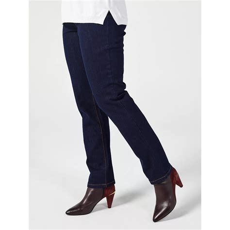 Ruth Langsford Dark Indigo New Fit Straight Leg Jean Tall Qvc Uk