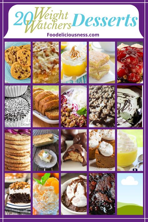 20 Weight Watchers Desserts Foodeliciousness