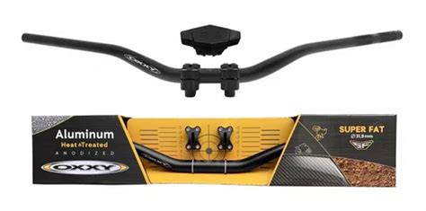 Guidão Oxxy Naked 31mm C Adaptador Nx 150 200 Xr 200 Preto Frete grátis