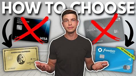 How To Choose The Right Credit Card The Easy Way Youtube